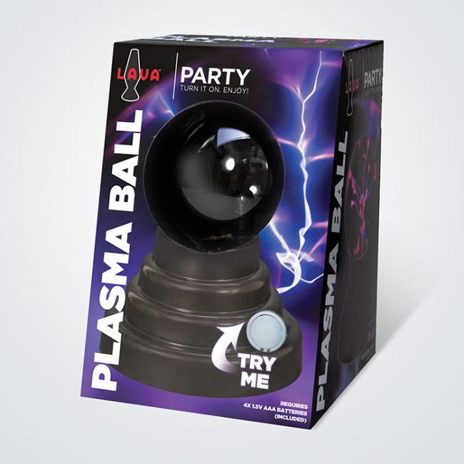 Lava Lamp Plasma Ball Package
