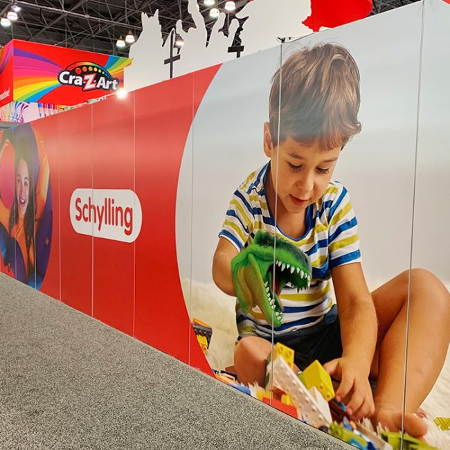2021 New York Toy Fair- Schylling Outside