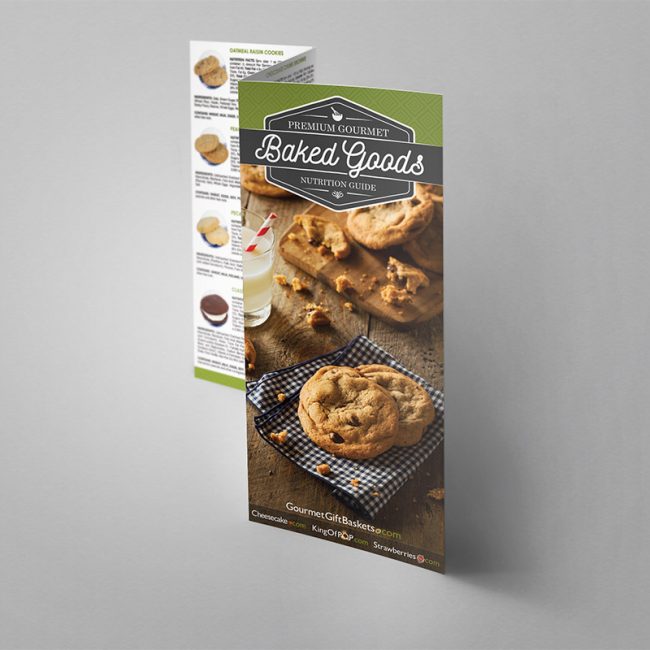 Gourmet Gift Baskets - Baked Goods Brochure