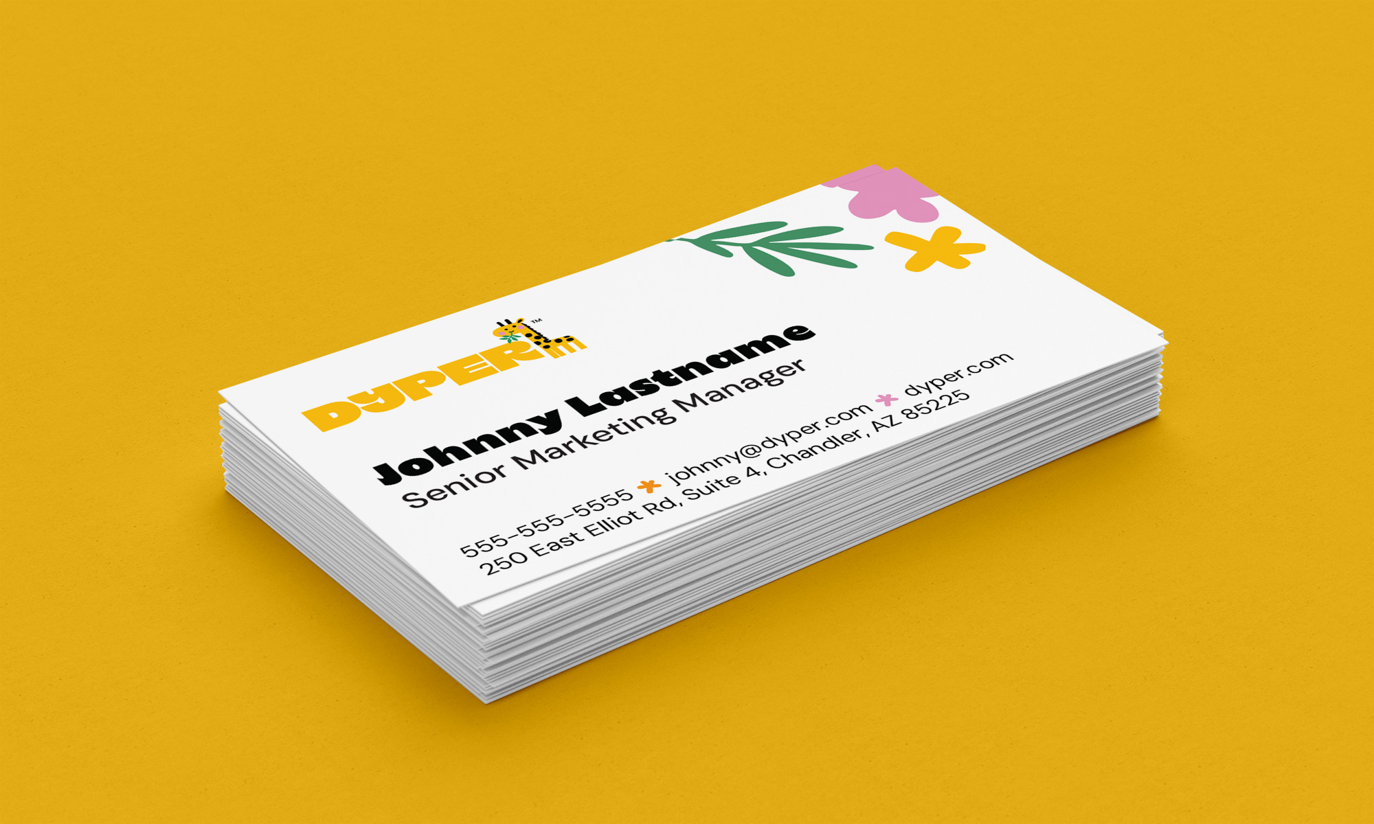Dyper Business Cards