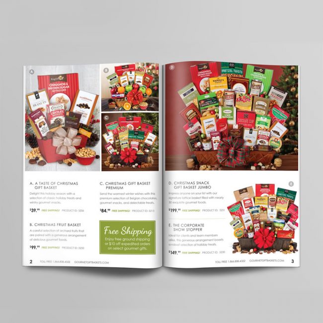Gourmet Gift Baskets - Holiday Catalog Inside