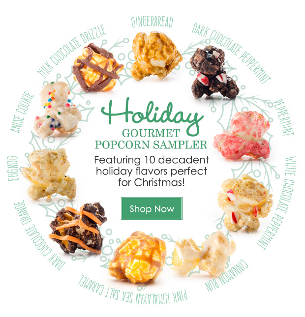 Gourmet Gift Baskets Email - Holiday Popcorn