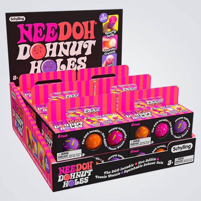 Toy Design - NeeDoh Dohnut Holes POP