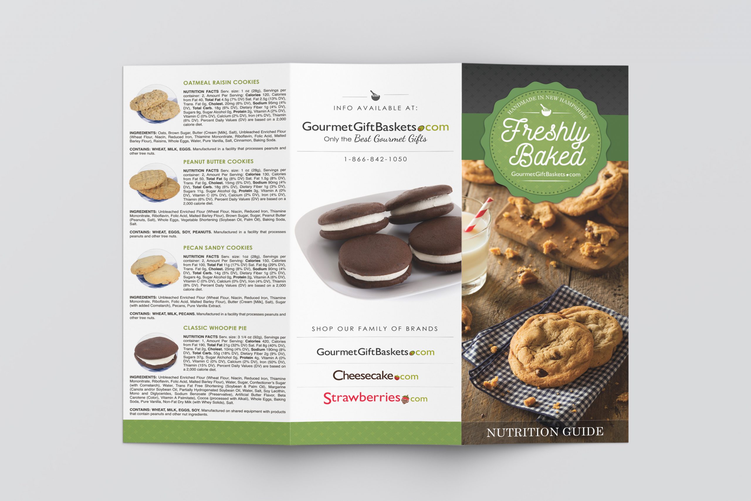 Baked Goods Nutrition Guide - Trifold - Back Panels
