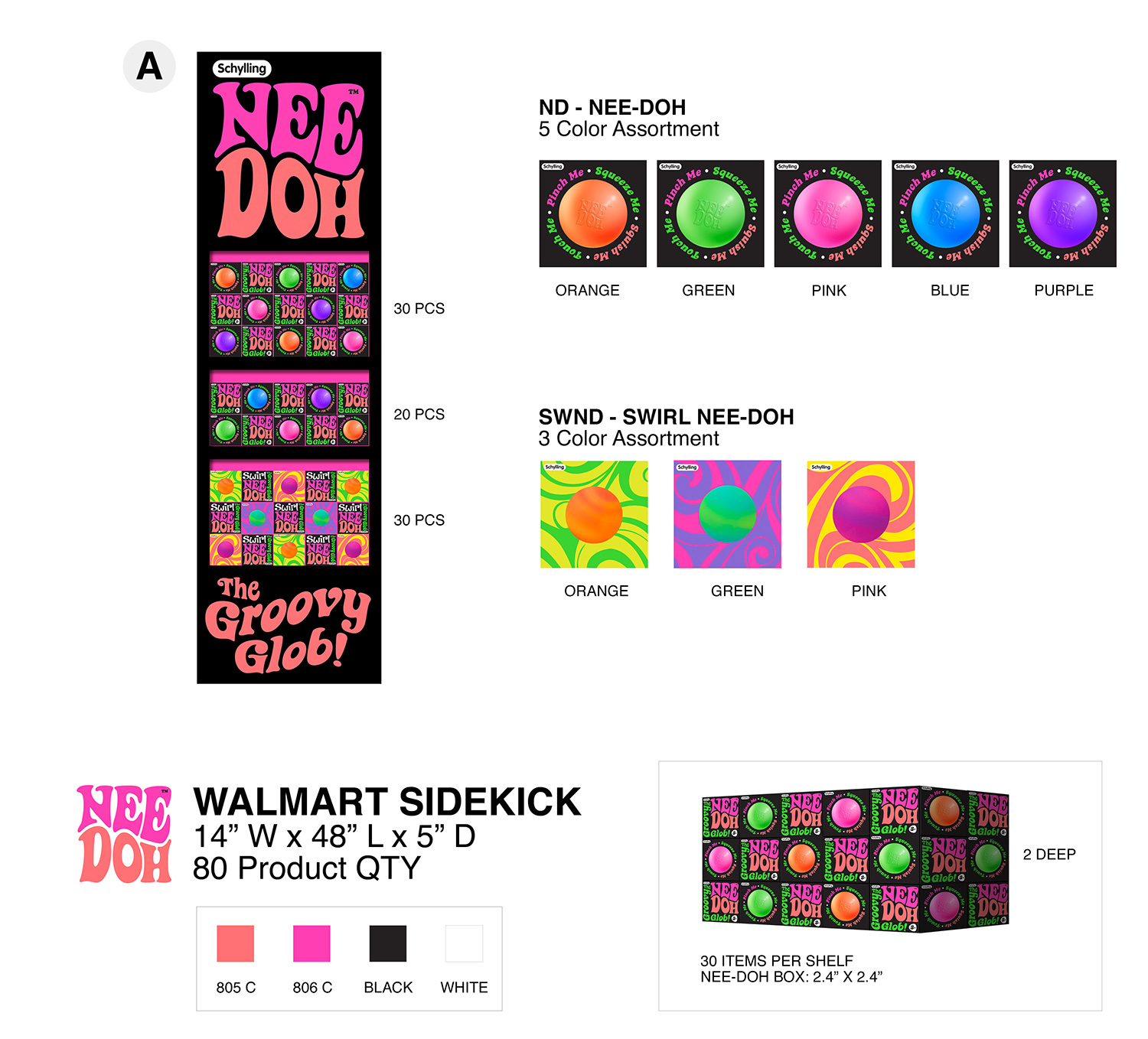 NeeDoh Walmart Sidekick Packout